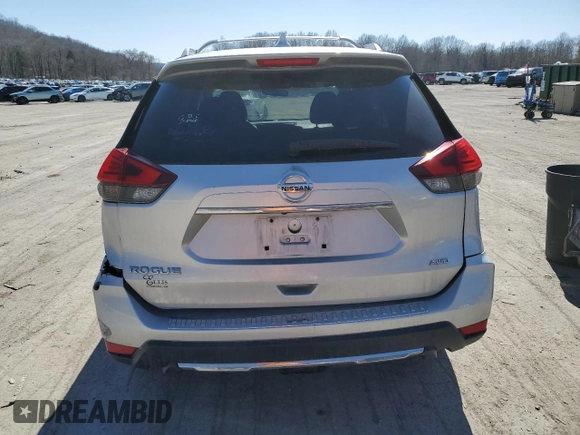 2017 Nissan Rogue S with VIN JN8AT2MV8HW020443, listed as a Copart auction lot 48401755 with 120,109 mi miles and Salvage Title. Bid and sale history available at carsss.com. Image 6.