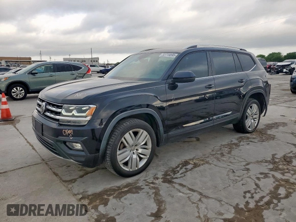 2019 Volkswagen Atlas SE with VIN 1V2UR2CA5KC604781, listed as a Copart auction lot 52719095 with 166,146 mi miles and Salvage title. Bid and sale history available at DreamBid. Image 1.