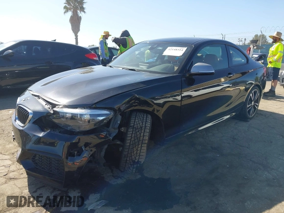 2018 BMW 2 Series M240i with VIN WBA2J5C58JVC07282, listed as a IAAI auction lot 42148314 with 34,456 mi miles and . Bid and sale history available at DreamBid. Image 2.