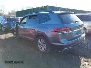2021 Volkswagen Atlas SE с VIN 1V2WR2CA6MC553626, выставлен на аукционе IAAI как лот 41188219 с пробегом 83 000 миль миль и . История ставок и продаж доступна на DreamBid. Изображение 3.