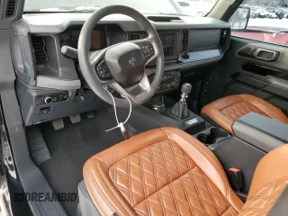 2023 Ford Bronco with VIN 1FMDE5AH2PLA91748, listed as a Copart auction lot 51133005 with Not provided miles and Salvage title. Bid and sale history available at DreamBid. Image 8.