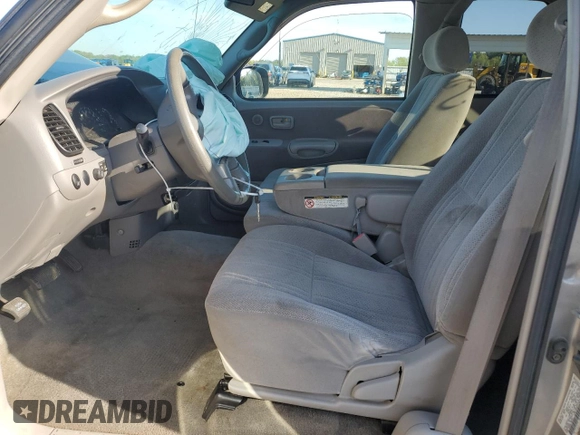 2001 Toyota Tundra SR5 with VIN 5TBRT34181S176370, listed as a Copart auction lot 51705225 with 180,883 mi miles and Salvage Title. Bid and sale history available at carsss.com. Image 7.