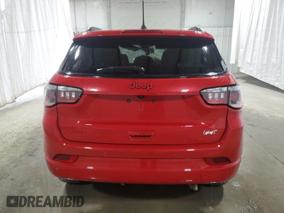 2023 Jeep Compass (RED) Edition with VIN 3C4NJDCN2PT511644, listed as a Copart auction lot 50709835 with 46,559 mi miles and Non Repairable. Bid and sale history available at carsss.com. Image 6.