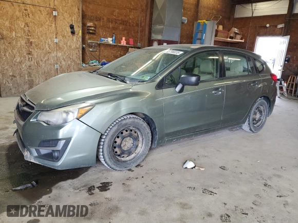 2015 Subaru Impreza 2.0i z VIN JF1GPAA67FH279210, wystawiony jako Copart lot #53798035 z przebiegiem 201 215 mil mil oraz Szkoda całkowita • Salvage title. Historia ofert i sprzedaży dostępna na DreamBid. Obrazek 1.
