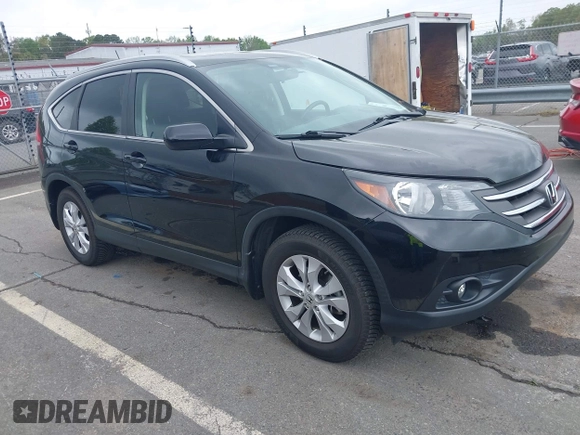 2013 Honda CR-V EX-L with VIN 2HKRM3H77DH503712, listed as a IAAI auction lot 41952997 with 126,432 mi miles and . Bid and sale history available at DreamBid. Image 1.