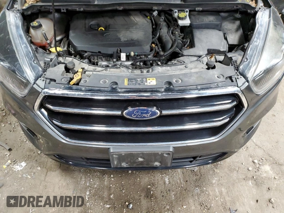 2017 Ford Escape Titanium with VIN 1FMCU0JD4HUE22551, listed as a Copart auction lot 55152455 with 115,653 mi miles and Clean Title. Bid and sale history available at carsss.com. Image 12.