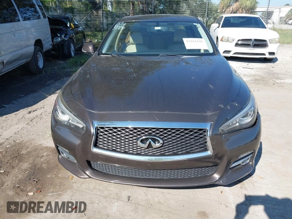 2015 Infiniti Q50 Premium z VIN JN1BV7AR3FM396882, wystawiony jako IAAI lot #37523335 z przebiegiem 89 761 mil mil oraz . Historia ofert i sprzedaży dostępna na DreamBid. Obrazek 11.