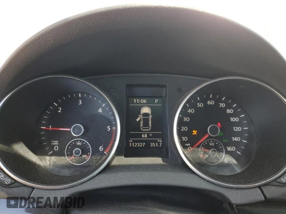 2013 Volkswagen Jetta TDI w/Sunroof & Nav with VIN 3VWPL7AJXDM676834, listed as a Copart auction lot 55681615 with 112,327 mi miles and Salvage title. Bid and sale history available at DreamBid. Image 9.
