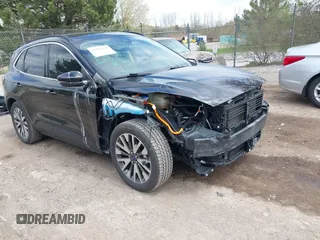 2020 Ford Escape Titanium Hybrid z VIN 1FMCU0DZ5LUB39205, wystawiony jako IAAI lot #42192828 z przebiegiem 47 878 mil mil oraz . Historia ofert i sprzedaży dostępna na DreamBid. Obrazek 1.