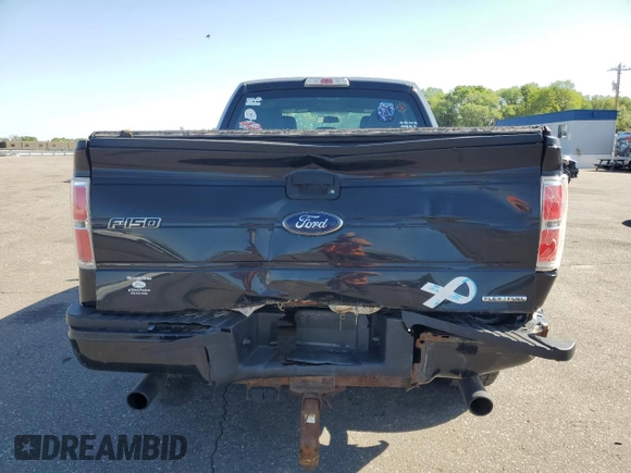 2014 Ford F-150 XL with VIN 1FTFX1EF2EFC72126, listed as a Copart auction lot 56634465 with 193,838 mi miles and Non repairable. Bid and sale history available at DreamBid. Image 6.