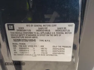 2008 Saturn Outlook XE z VIN 5GZER13728J180645, wystawiony jako Copart lot #74107994 z przebiegiem 124 408 mil mil oraz Szkody całkowita. Historia ofert i sprzedaży dostępna na DreamBid. Obrazek 13.