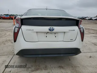 2016 Toyota Prius Four with VIN JTDKARFU8G3514918, listed as a Copart auction lot 54503755 with Not Provided miles and Salvage Title. Bid and sale history available at DreamBid. Image 6.