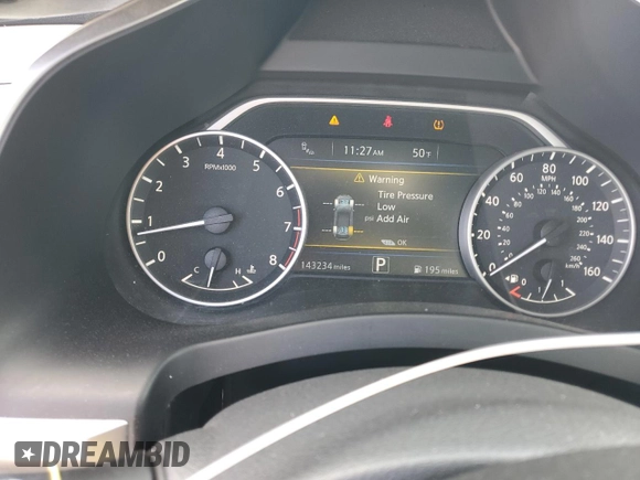 2016 Nissan Murano SL z VIN 5N1AZ2MH0GN119701, wystawiony jako Copart lot #51696585 z przebiegiem 143 234 mil mil oraz Szkoda całkowita • Salvage title. Historia ofert i sprzedaży dostępna na DreamBid. Obrazek 9.