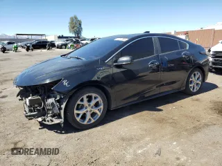 2017 Chevrolet Volt Premier with VIN 1G1RD6S56HU100771, listed as a Copart auction lot 50017885 with 128,076 mi miles and Salvage Title. Bid and sale history available at carsss.com. Image 1.