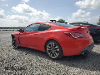 2013 Hyundai Genesis Coupe R-Spec z VIN KMHHU6KJ9DU097094, wystawiony jako Copart lot #60881695 z przebiegiem 88 542 mil mil oraz Szkoda całkowita • Salvage title. Historia ofert i sprzedaży dostępna na DreamBid. Obrazek 2.