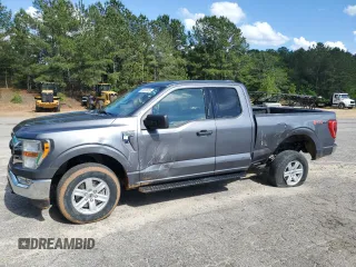 2022 Ford F-150 XL z VIN 1FTFX1E58NFB61927, wystawiony jako Copart lot #55233035 z przebiegiem 66 591 mil mil oraz Szkoda całkowita • Salvage title. Historia ofert i sprzedaży dostępna na DreamBid. Obrazek 1.