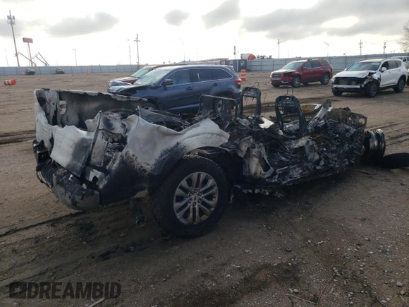 2024 Ford F-150 XLT with VIN 1FTFW3LD2RFA51244, listed as a Copart auction lot 47050315 with 0 mi miles and Salvage Title. Bid and sale history available at carsss.com. Image 3.