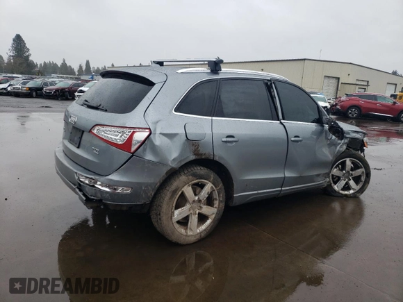 2011 Audi Q5 Premium Plus with VIN WA1LFAFP7BA002857, listed as a Copart auction lot 45090845 with Not Provided miles and Salvage Title. Bid and sale history available at DreamBid. Image 3.