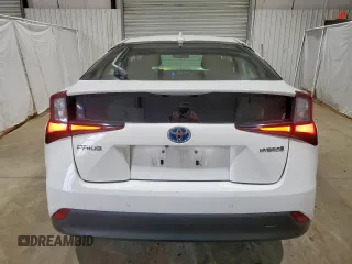 2022 Toyota Prius L Eco with VIN JTDKAMFU3N3182144, listed as a Copart auction lot 61090375 with 81,673 mi miles and Clean title. Bid and sale history available at DreamBid. Image 6.