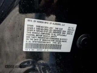 2019 Honda Passport Elite with VIN 5FNYF8H07KB015815, listed as a Copart auction lot 71529484 with 136,228 mi miles and Non Repairable. Bid and sale history available at carsss.com. Image 13.