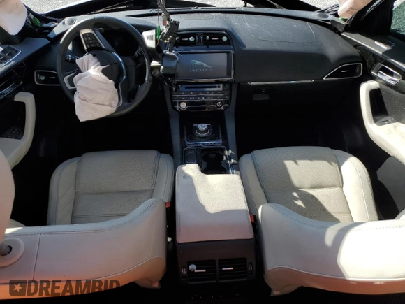 2020 Jaguar F-Pace 25t Prestige with VIN SADCK2FX0LA619322, listed as a Copart auction lot 41691755 with 46,115 mi miles and Non repairable. Bid and sale history available at DreamBid. Image 8.