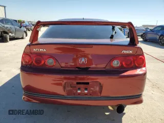 2005 Acura RSX with VIN JH4DC54855S014993, listed as a Copart auction lot 70975864 with 0 mi miles and Salvage Title. Bid and sale history available at carsss.com. Image 6.