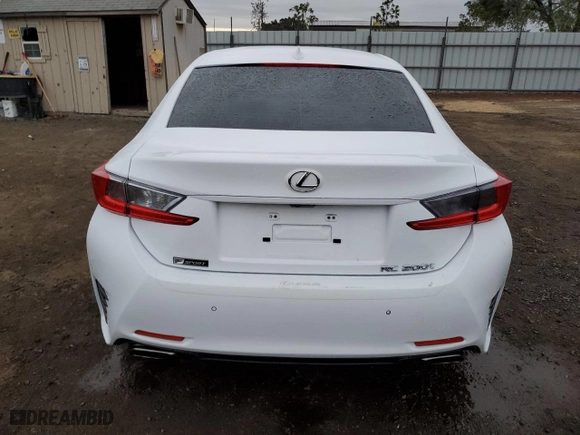 2016 Lexus RC 200t with VIN JTHHA5BC3G5003314, listed as a Copart auction lot 82010384 with 51,104 mi miles and Clean Title. Bid and sale history available at carsss.com. Image 6.