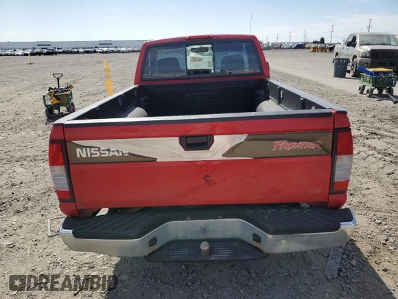 1998 Nissan Frontier XE with VIN 1N6DD21S2WC364538, listed as a Copart auction lot 62867545 with 261,987 mi miles and Salvage title. Bid and sale history available at DreamBid. Image 6.