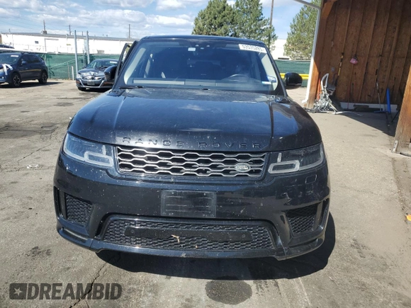 2020 Land Rover Range Rover Sport HSE with VIN SALWR2SU0LA899509, listed as a Copart auction lot 53535285 with 91,280 mi miles and Salvage title. Bid and sale history available at DreamBid. Image 5.