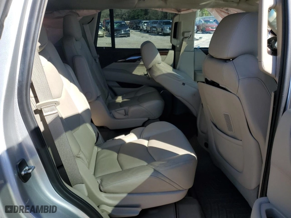 2017 Cadillac Escalade Luxury with VIN 1GYS4BKJ1HR293391, listed as a Copart auction lot 45992385 with 140,280 mi miles and Salvage Title. Bid and sale history available at carsss.com. Image 10.