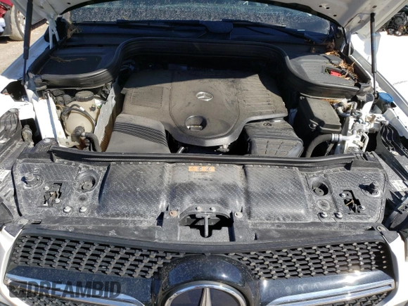 2020 Mercedes-Benz GLE 450 with VIN 4JGFB5KB1LA135630, listed as a Copart auction lot 47074585 with 89,036 mi miles and Salvage title. Bid and sale history available at DreamBid. Image 12.