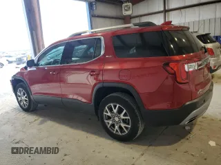 2021 GMC Acadia SLT with VIN 1GKKNMLS8MZ143489, listed as a Copart auction lot 83545894 with 34,427 mi miles and Salvage Title. Bid and sale history available at carsss.com. Image 2.