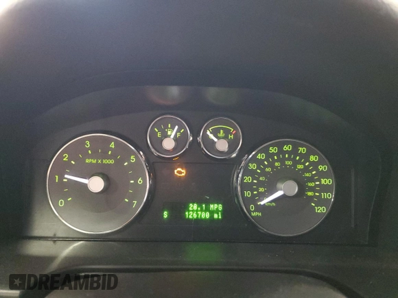 2007 Mercury Milan Premier z VIN 3MEHM081X7R618245, wystawiony jako Copart lot #43579585 z przebiegiem 126 700 mil mil oraz Szkoda całkowita • Salvage title. Historia ofert i sprzedaży dostępna na DreamBid. Obrazek 9.