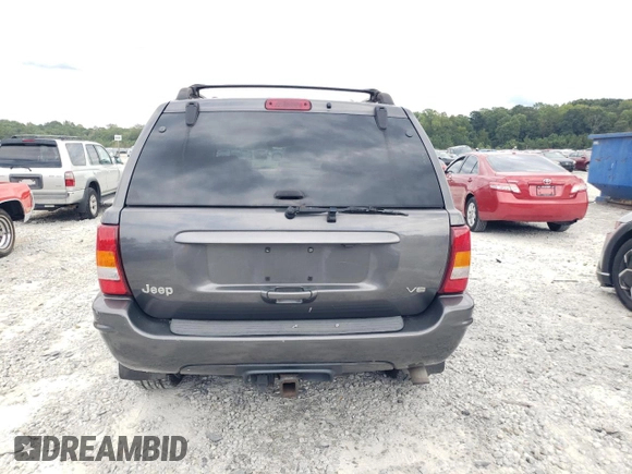 2004 Jeep Grand Cherokee Limited with VIN 1J8GX58N24C333403, listed as a Copart auction lot 73708764 with 145,471 mi miles and Salvage Title. Bid and sale history available at DreamBid. Image 6.