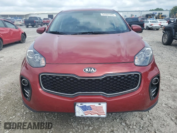 2018 Kia Sportage LX z VIN KNDPMCACXJ7436215, wystawiony jako Copart lot #57207445 z przebiegiem 87 618 mil mil oraz Szkoda całkowita • Salvage title. Historia ofert i sprzedaży dostępna na DreamBid. Obrazek 5.