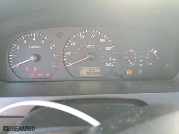 2005 Hyundai XG350 with VIN KMHFU45E45A403647, listed as a Copart auction lot 78912334 with 95,228 mi miles and Salvage Title. Bid and sale history available at carsss.com. Image 9.