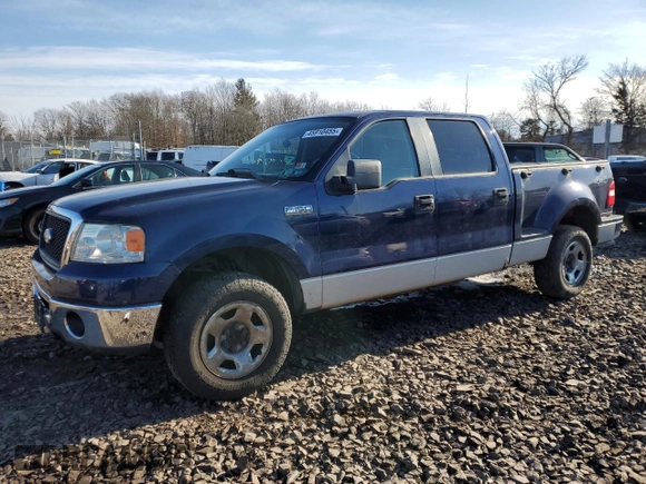 2007 Ford F-150 XLT z VIN 1FTPW04557KB83543, wystawiony jako Copart lot #45910455 z przebiegiem 133 987 mil mil oraz Czysty tytuł • Clean title. Historia ofert i sprzedaży dostępna na DreamBid. Obrazek 1.