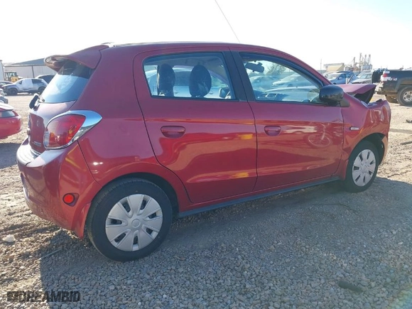 2014 Mitsubishi Mirage DE with VIN ML32A3HJXEH010616, listed as a IAAI auction lot 41036657 with 40260 miles. Bid and sale history available at carsss.com. Image 4.
