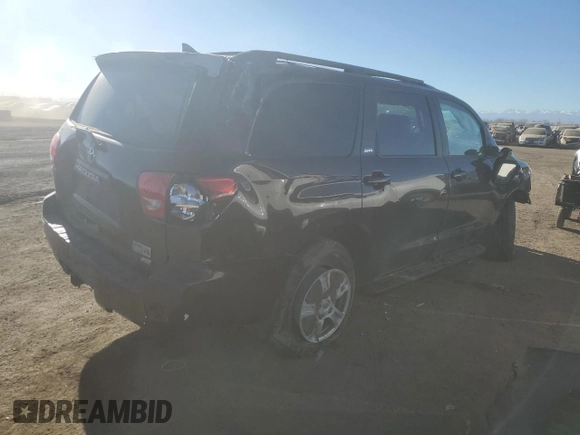 2014 Toyota Sequoia SR5 with VIN 5TDBW5G12ES098889, listed as a Copart auction lot 87538095 with 144,975 mi miles and Salvage Title. Bid and sale history available at carsss.com. Image 3.