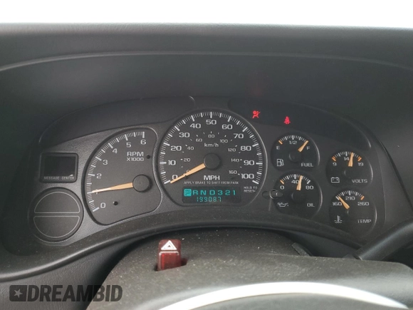 2002 Chevrolet Avalanche with VIN 3GNEK13T72G225839, listed as a Copart auction lot 74501734 with 199,087 mi miles and Clean Title. Bid and sale history available at DreamBid. Image 9.