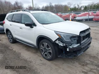 2024 Subaru Ascent Touring z VIN 4S4WMAWD3R3413889, wystawiony jako IAAI lot #42040681 z przebiegiem 18 672 mil mil oraz . Historia ofert i sprzedaży dostępna na DreamBid. Obrazek 1.