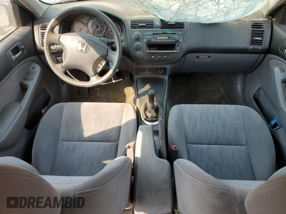 2004 Honda Civic LX with VIN 2HGES15554H516769, listed as a Copart auction lot 68873934 with 127,908 mi miles and Salvage Title. Bid and sale history available at carsss.com. Image 8.