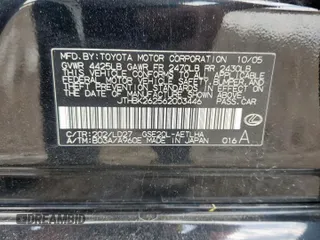 2006 Lexus IS 250 z VIN JTHBK262562003446, wystawiony jako Copart lot #58966215 z przebiegiem 234 455 mil mil oraz Szkody całkowita. Historia ofert i sprzedaży dostępna na DreamBid. Obrazek 13.