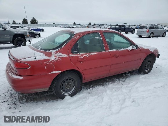 1998 Ford Contour LX with VIN 1FALP6533WK169351, listed as a Copart auction lot 43736955 with 128,150 mi miles and Salvage Title. Bid and sale history available at DreamBid. Image 3.