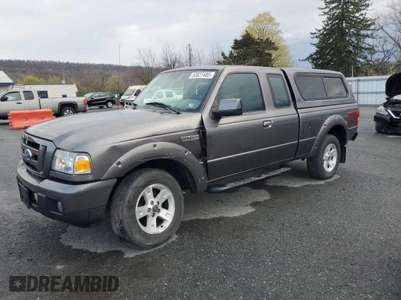 2006 Ford Ranger XL with VIN 1FTYR14U06PA86230, listed as a Copart auction lot 53027485 with 116,954 mi miles and Salvage Title. Bid and sale history available at DreamBid. Image 1.