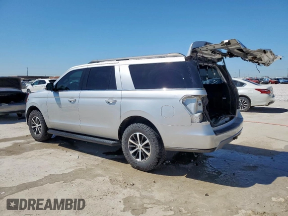 2019 Ford Expedition Max XLT with VIN 1FMJK1JT8KEA37151, listed as a Copart auction lot 50173895 with 142,360 mi miles and Salvage Title. Bid and sale history available at DreamBid. Image 2.