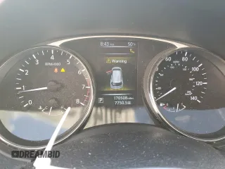 2016 Nissan Rogue SV with VIN KNMAT2MV3GP602356, listed as a Copart auction lot 50409235 with 170,508 mi miles and Salvage Title. Bid and sale history available at carsss.com. Image 9.