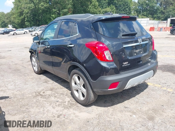 2016 Buick Encore with VIN KL4CJASB8GB662304, listed as a IAAI auction lot 38431076 with 118,383 mi miles. Bid and sale history available at carsss.com. Image 3.