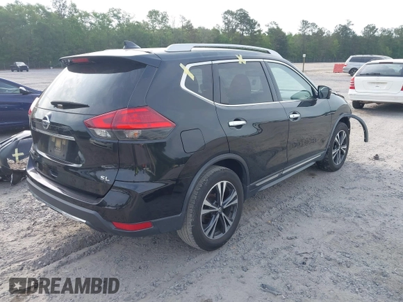 2017 Nissan Rogue SL with VIN JN8AT2MT5HW401066, listed as a IAAI auction lot 42097429 with 164,053 mi miles and . Bid and sale history available at DreamBid. Image 4.