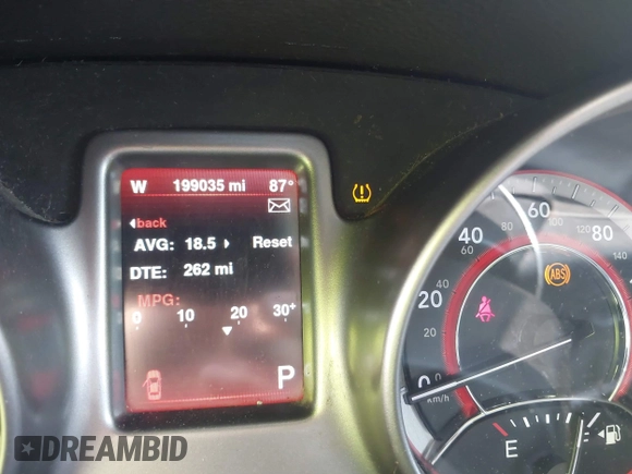 2014 Dodge Journey Crossroad with VIN 3C4PDDGG5ET278416, listed as a IAAI auction lot 42395413 with 199,035 mi miles and . Bid and sale history available at DreamBid. Image 16.